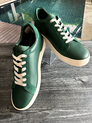 Coach Clip Low Top Sneaker CN996 DARK PINE CHALK US 9.5 MEN'S | eBay
