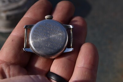 Vintage WALTHAM Type A-17 Military Watch PILOT Mil-W-6433 | eBay