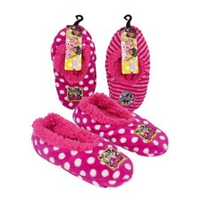 New Barbie Cozy Slippers- Pink