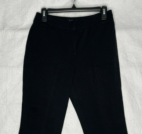 find. Women's Standard Straight Leg Trouser Zip and Hook Closure Black Size XS - Picture 4 of 11