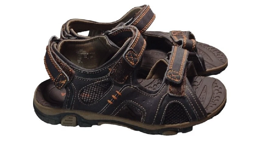 Sonoma Goods For Life Boys Size 4 Brown Teleport Fisherman Sandals