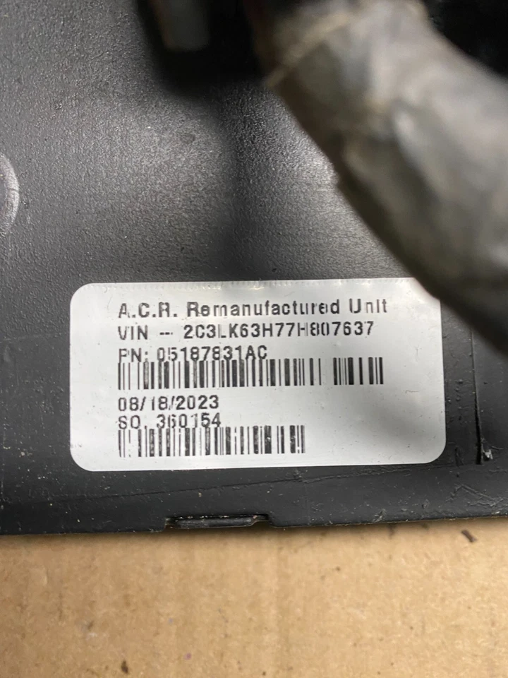 Dodge Charger Magnum 2007 unidad de control del motor 5,7 L ECU ECM OEM E1344 DG1 Foto 4 de 4