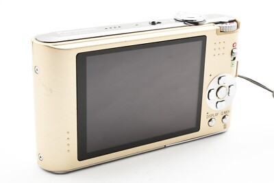 Panasonic LUMIX DMC-FX66 Gold Digital Camera 14.1MP [Exc++]