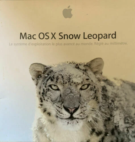 Logiciels de systèmes d'exploitation Apple DVD