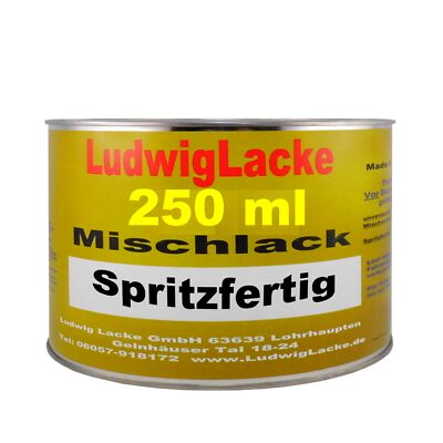 250ml Autolack spritzfertig für Audi Canvasbeige met. 2W