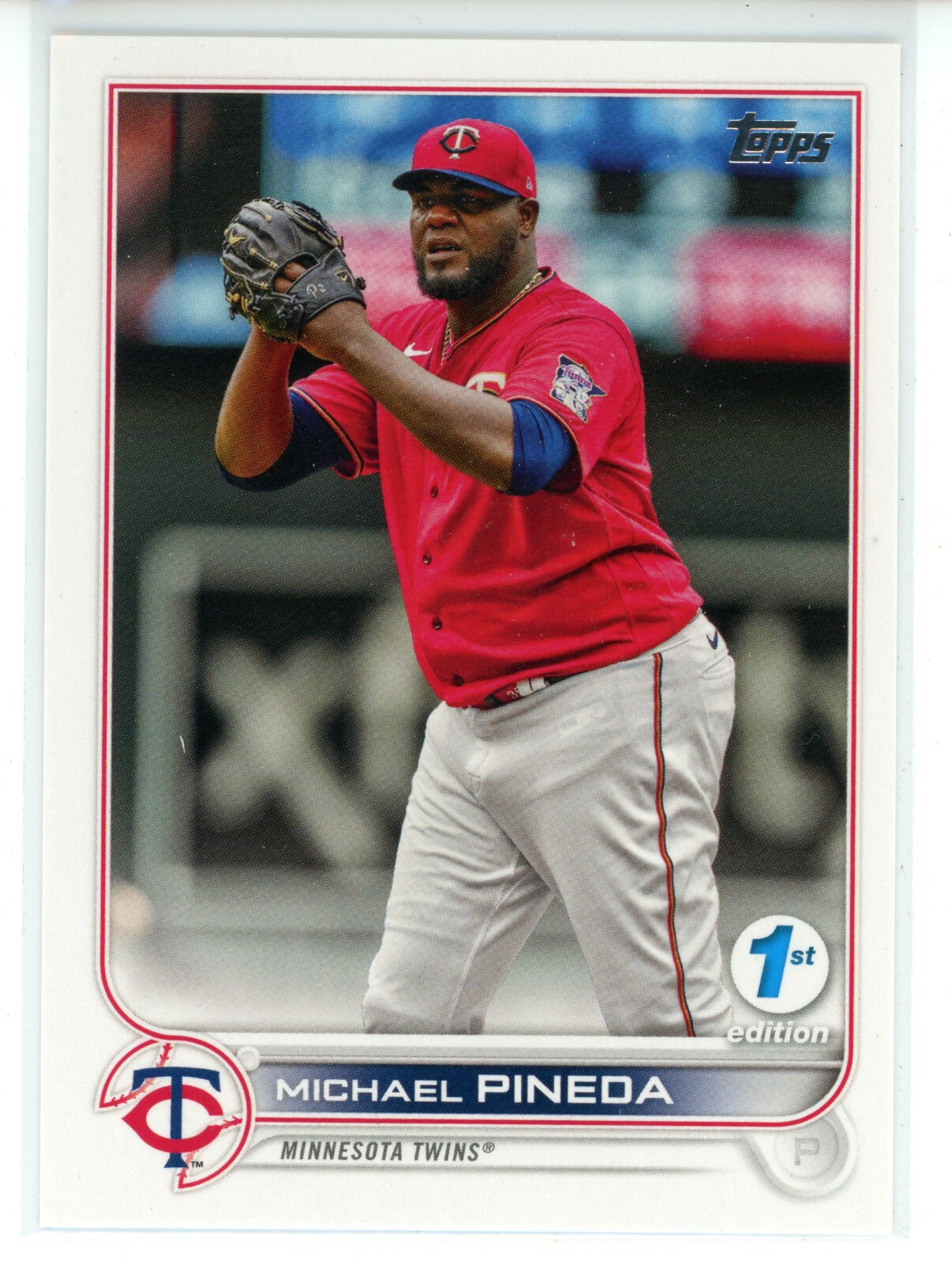 2022 Topps Series 1 1st Edition #189 Michael Pineda (Twins)
