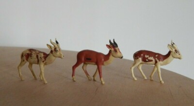 BRITAINS VINTAGE WILD ANIMALS, BUSHBUCKS, BRITAINS LTD MADE IN ENGLAND