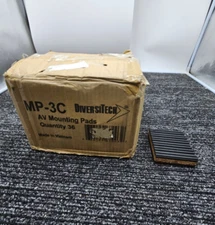 (QTY 36) DiversiTech MP-3C AV Mounting Pads Anti Vibrate Isolation Cork Rubber