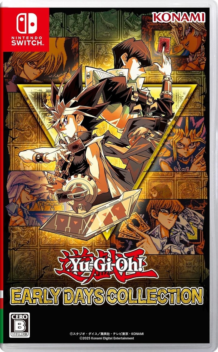 Yu-Gi-Oh! Early Days Collection Nintendo Switch + Promo Card Sealed New