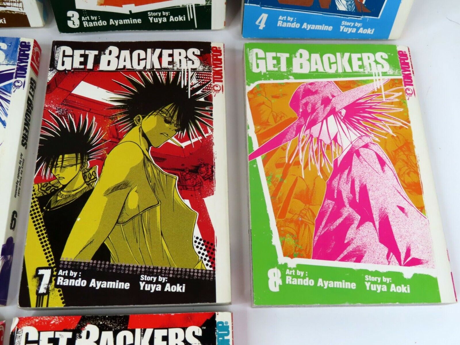 GetBackers is a Japanese manga series written by Yuya Aoki and illustrated  by Rando Ayamine.