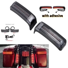 LED Saddlebag Running Brake Turn Light Fit For Harley Touring 1997-2013 Models