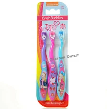  Jojo siwa Toothbrush PACK  Birthday Gift New TOOTHBRUSHES SET EASTER GIFT GIRLS
