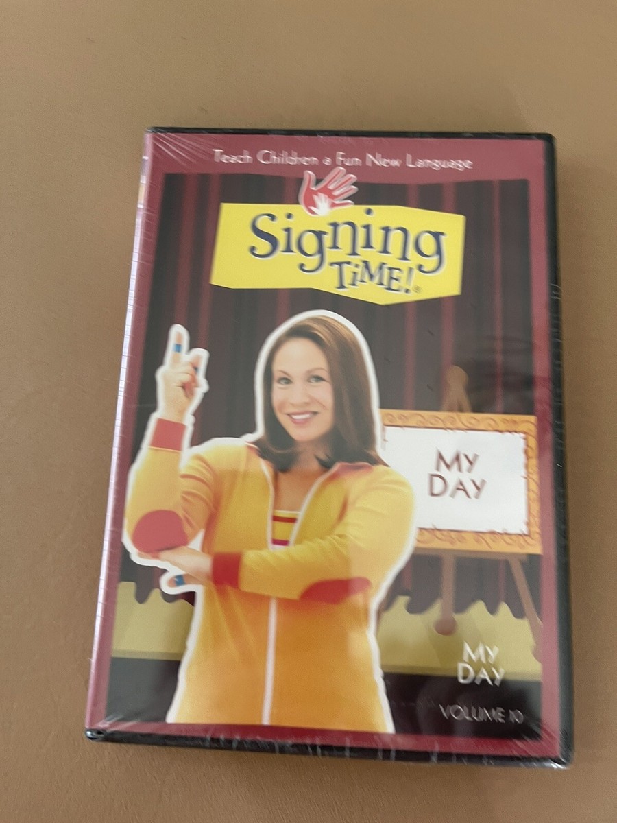 Signing Time! My Day Volume 10 DVD - American Sign Language