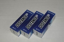 TaylorMade Distance Golf Balls White 3 pack of 3 total 9 golf balls New
