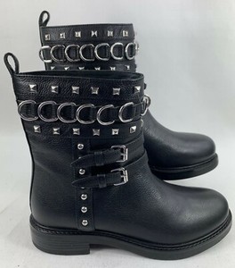 moschino black boots