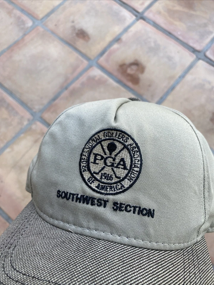Vintage PGA of America Golf Snapback Hat Cap Made In USA - Image 2 of 4