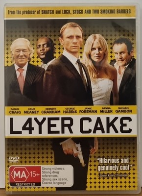 L4YER CAKE (DVD, 2004) Daniel Craig, Michael Gambon, Region 4 PAL - VGC ...