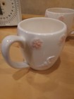 VTG Otagiri Sea Shell Mug Embossed 3D Pink Seashell Mini Sand Dollar Set of 3 — photo 5