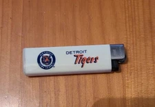 Vintage Detroit Tigers Disposable Plastic Lighter WORKING 1984 Baseball Feudor