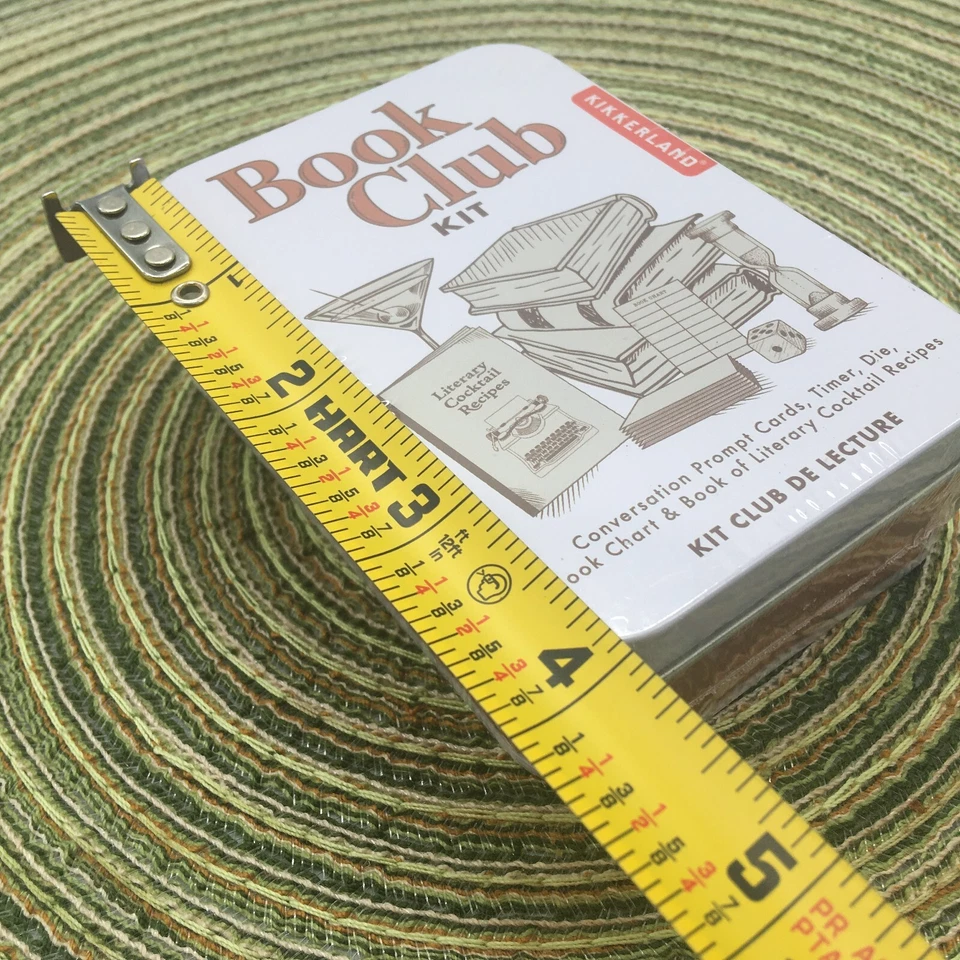 Kit de Club de Lectura Convo Tarjetas Rápidas Recetas de Cócteles Kit Social Kikkerland Sellado Foto 3 de 3