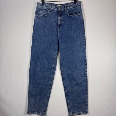MARELLA SPORT Womens High Slim Fit Jeans Medium Wash