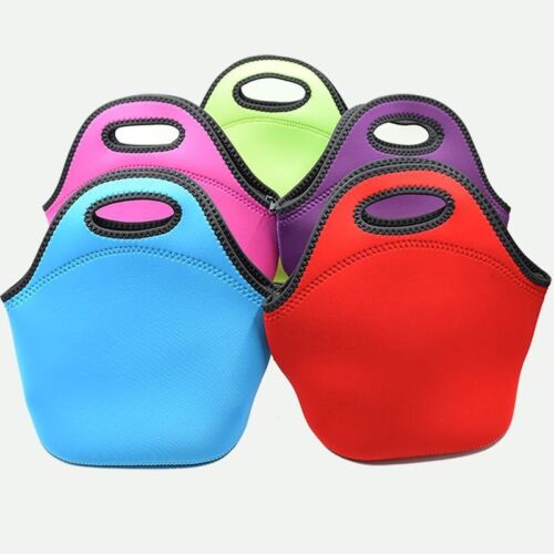 Neoprene Lunch Tote, Insulated Picnic Lunch Bag, Waterproof, Machine Washable - Picture 5 of 20