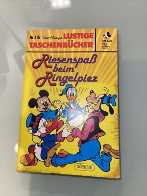 LTB  Lustige Taschenbücher - Riesenspaß beim Rigelpiez 1. Auflage Nr.115*