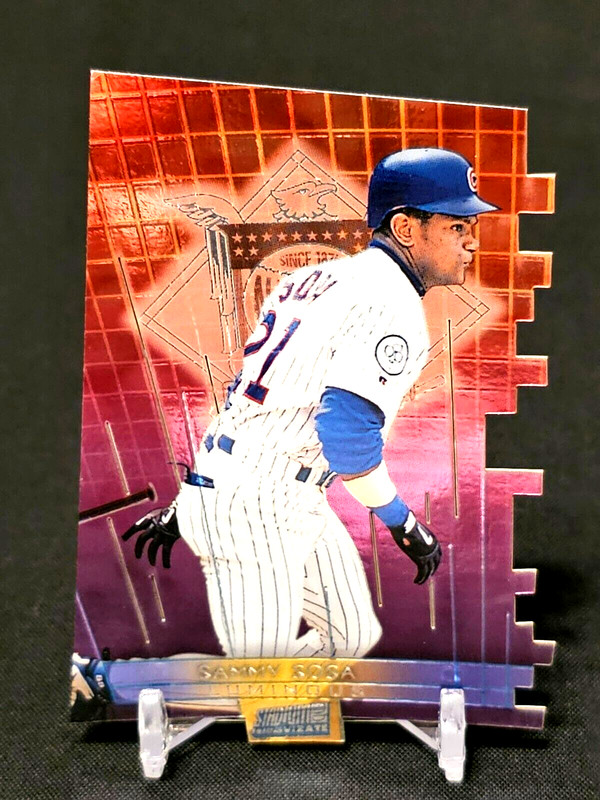 1999 Topps Stadium Club - Triumvirate Luminous #T14A Sammy Sosa