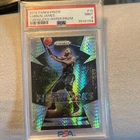 LEBRON JAMES 2018/19 PANINI FIREWORKS HYPER PRIZM R CARD #19 PSA 9 MINT