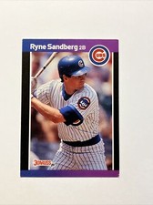 1989 Donruss Ryne Sandberg Error #105