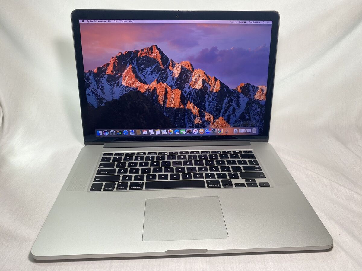 Apple MacBook Pro A1398 Retina 15-inch Early 2013 i7-3635QM 2.4GHz 8GB  256GB SSD