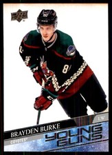 2020-21 Upper Deck Young Guns Brayden Burke RC Arizona Coyotes #499