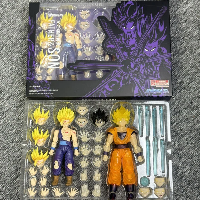 Demoniacal Fit Dragon Ball Father And Son Goku & Gohan 1/12 Action