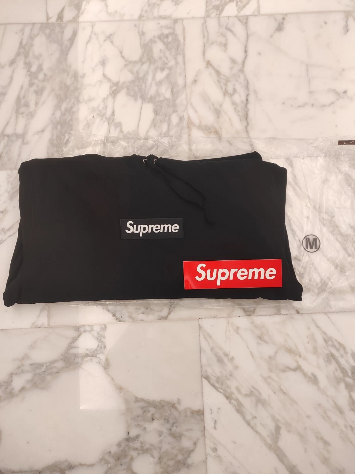 Supreme Box Logo Hooded Sweatshirt Black FW 2024