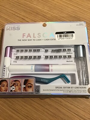 Kiss Falscara False Eyelash Lengthening Starter Kit (NEW)