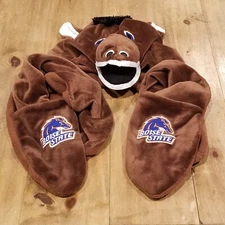 Boise State Broncos Beanie Horse Mitten Gloves Winter Youth Kids