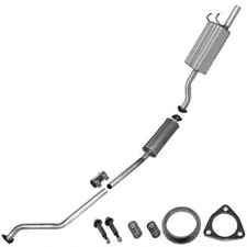Resonator Pipe Muffler Exhaust System Kit Fits 2002-2006 Rsx Civic 2.0l