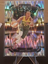 2024 Select WNBA Silver Flash Prizms #6 Jewell Loyd
