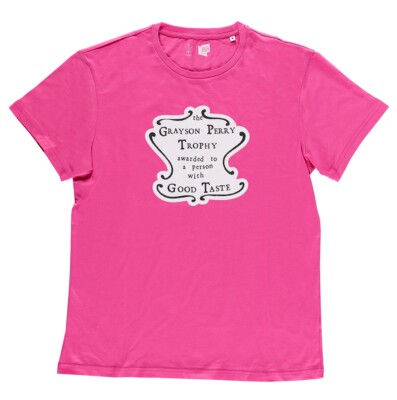 Grayson Perry 'Trophy Awarded to a Person with Good Taste' Pink