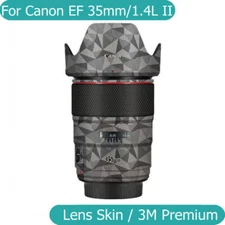 For Canon EF 35mm F1.4 L II USM Decal Skin Vinyl Wrap Film Camera Lens Sticker