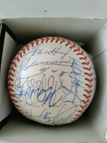 Tampa Bay Devil Rays Full Team Autographed Baseball Inaugural Season 50+... - Picture 10 of 24
