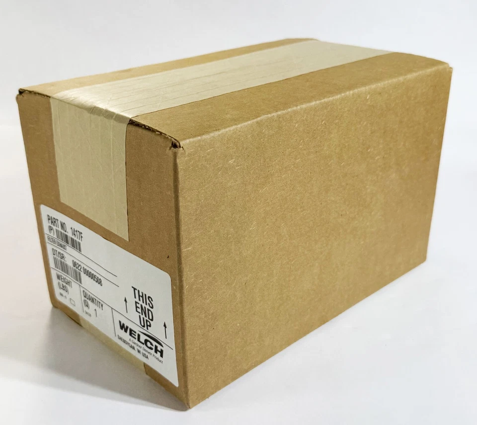 Welch Vacuum Pump Exhaust Filter with Coalesced Oil Drainback Feature 1417F NW25 - Image 2 of 3