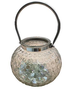 Biedermann & Söhne Glaskugel Kerzenhalter Bubble Design Innen/Außen