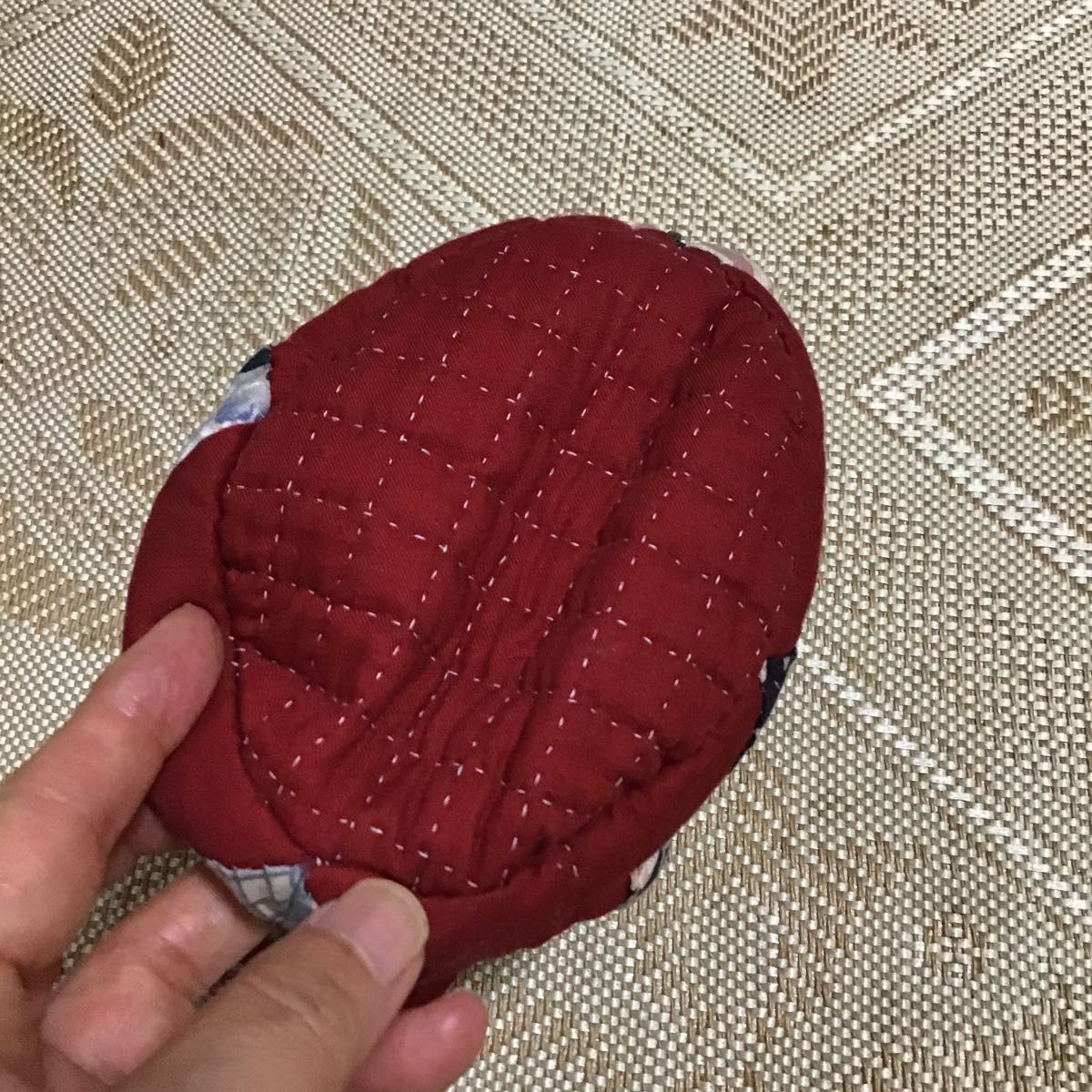 patchwork drawstring bag - image 4