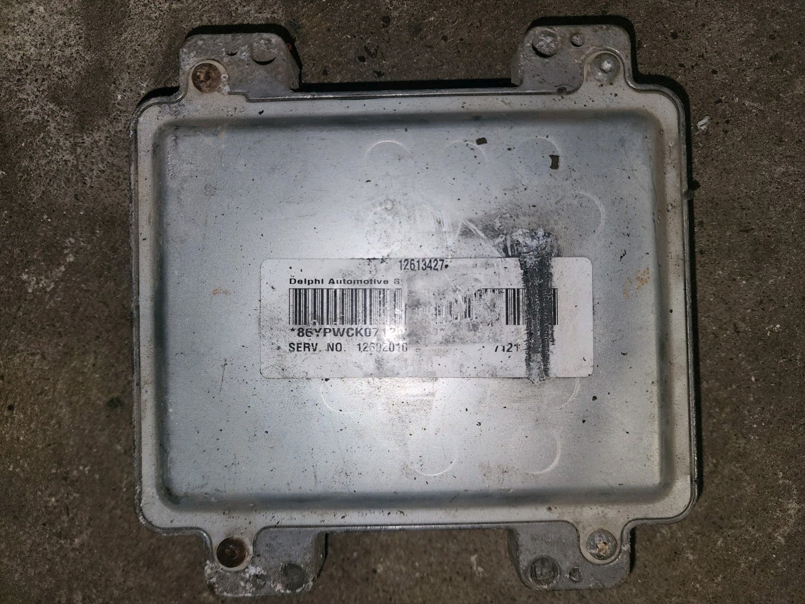 2007-2008 Chevy Trailblazer PCM ECM Engine Computer Module OEM 12613427