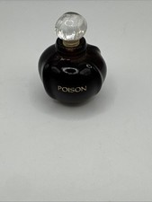 Vintage Poison Esprit de Parfum Christian Dior mini perfume bottle .17 oz 5 ml