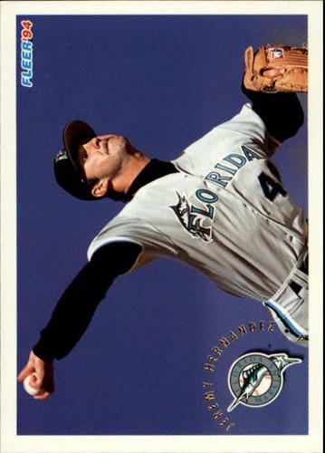 1994 Fleer Update Jeremy Hernandez #135 card