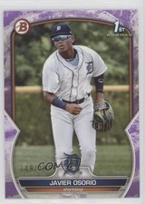 2023 Bowman Prospects Purple Pattern 148/199 Javier Osorio #BP-4 01wi