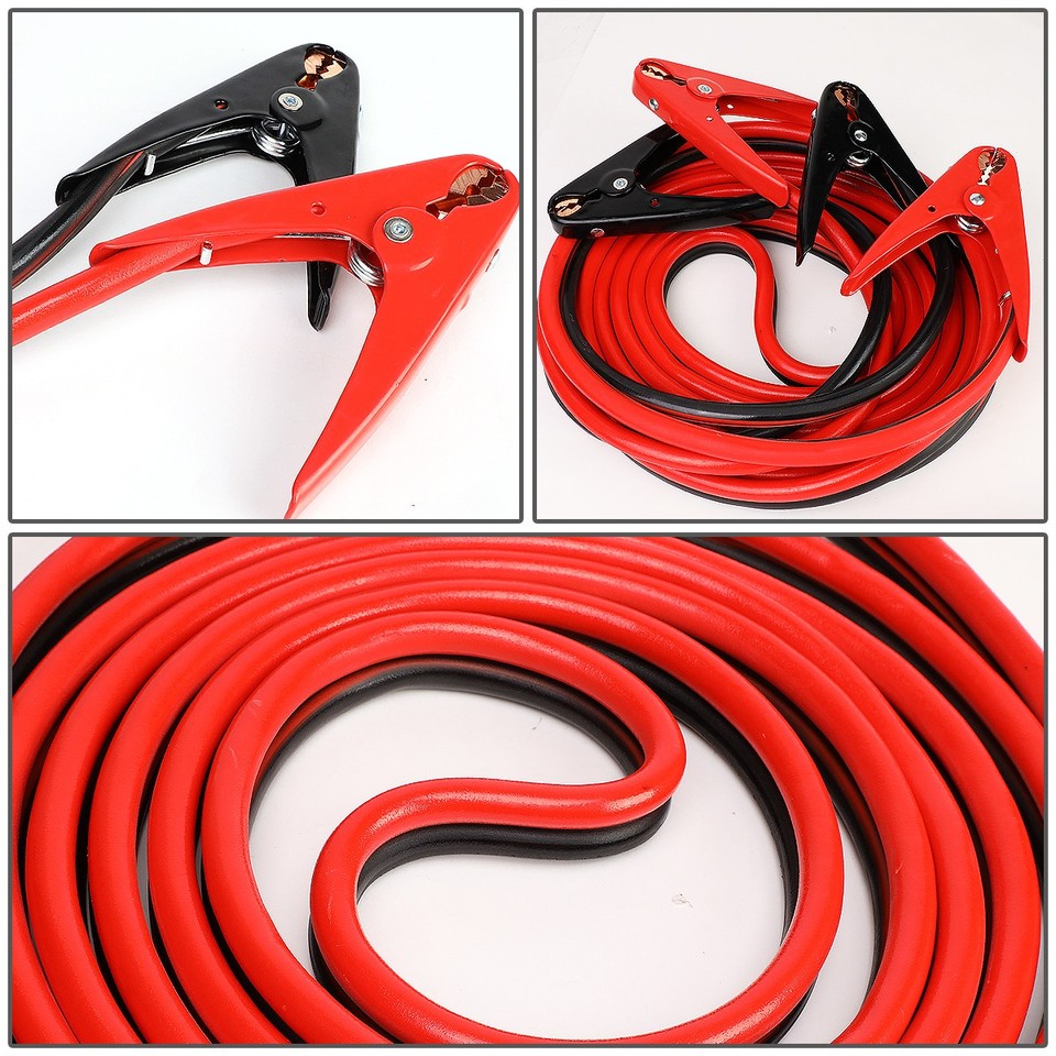 20 ft. 2 Gauge 600 Amp Booster Cables