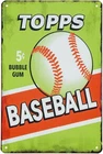 Baseball Vintage Tin Metal Signs Home Décor 8x12 Farmhouse Home Poster Wall Art